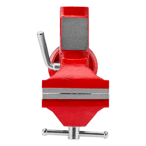 Тиски слесарные, 80 мм, настольные, поворотные, c наковальней MTX по ценам производителя в Воронеже с доставкой по всей России