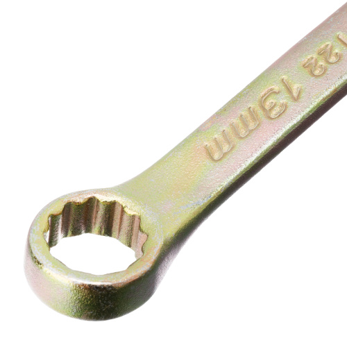 Ключ комбинированный, 13 мм, желтый цинк Сибртех по ценам производителя в Воронеже с доставкой по всей России