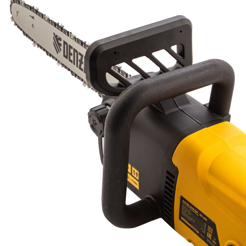Пила цепная электрическая EDS-2000, 2 кВт,продольная, шина 40 см, шаг 3/8, паз 1.3 мм, 56 звеньев Denzel по ценам производителя в Воронеже с доставкой по всей России