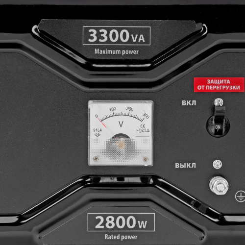 Генератор бензиновый RS-4000, 3,3 кВт, 230В, ручной стартер MTX по ценам производителя в Воронеже с доставкой по всей России