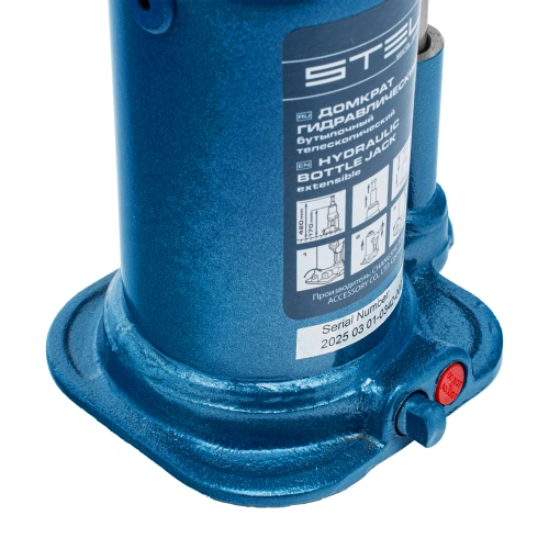 Домкрат гидравлический бутылочный телескопический, 4 т, подъем 170-420 мм Stels по ценам производителя в Воронеже с доставкой по всей России