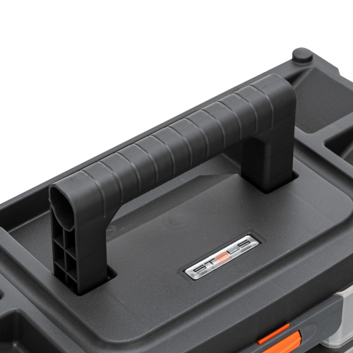 Органайзер для хранения с выдвижными лотками 310х150х260мм, 4 секции, пластик Stels по ценам производителя в Воронеже с доставкой по всей России