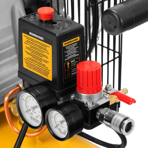 Компрессор воздушный BCI2300/50, ременный привод, 2.3 кВт, 50 литров, 400 л/мин Denzel по ценам производителя в Воронеже с доставкой по всей России