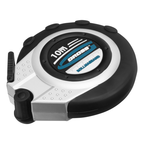 Рулетка геодезическая 10 м х 13 мм, закрытый корпус, металлическая лента, нейлон Gross по ценам производителя в Воронеже с доставкой по всей России