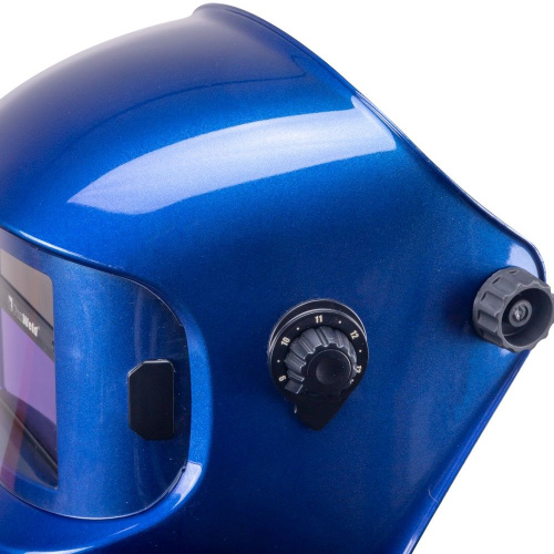 Маска сварщика КОРУНД-5 синяя без коробки (ф-р 2100V, пр-во FoxWeld) по ценам производителя в Воронеже с доставкой по всей России