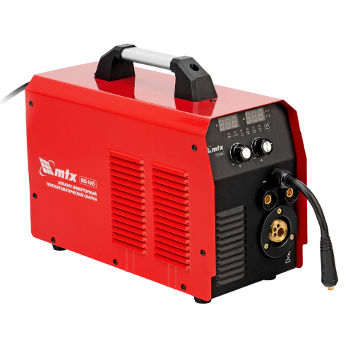 Аппарат инвертор. полуавтомат. cварки MIG-160S, 160A, ПВ 60%, катушка 5 кг MTX по ценам производителя в Воронеже с доставкой по всей России
