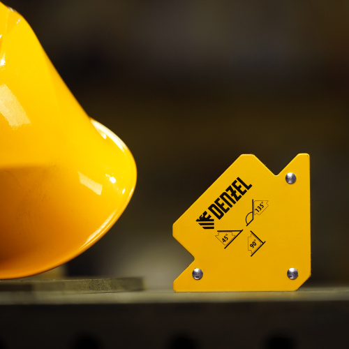 Фиксатор магнитный для сварочных работ, усилие 50 Lb Denzel по ценам производителя в Воронеже с доставкой по всей России