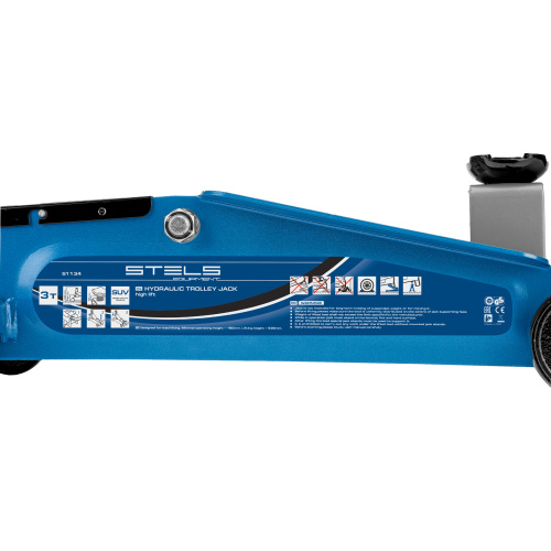 Домкрат гидравлический подкатной, высокий подъем, 3т, SUV, 190-535 мм Stels по ценам производителя в Воронеже с доставкой по всей России