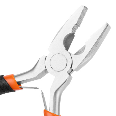 Плоскогубцы Mini, 130 мм, никелированные, авторазжим Sparta по ценам производителя в Воронеже с доставкой по всей России