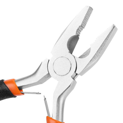 Плоскогубцы Mini, 130 мм, никелированные, авторазжим Sparta по ценам производителя в Воронеже с доставкой по всей России