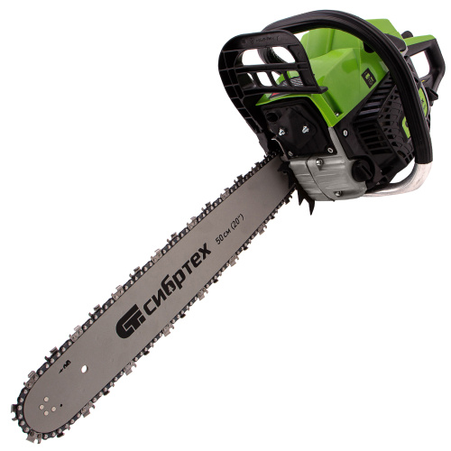 Пила цепная бензиновая БП-5850, 58 см3, шина 50 см, шаг 0.325, паз 1,5 мм, 76 звеньев Сибртех по ценам производителя в Воронеже с доставкой по всей России