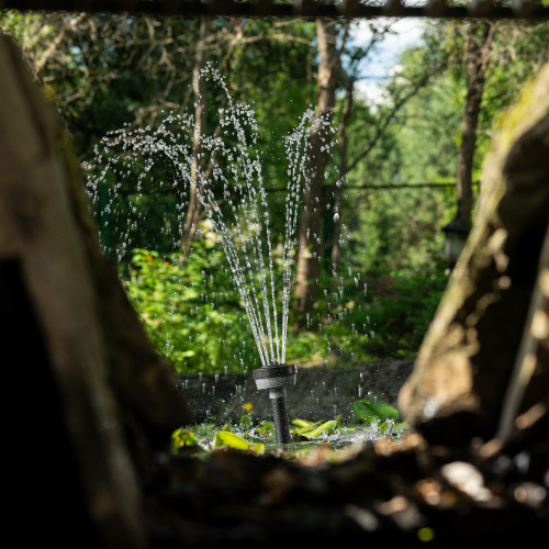 Насос фонтанный FNP110-34, 112 Вт, подъем 3,4 м, 3400 л/ч, колокольчик/каскад/гейзер Denzel по ценам производителя в Воронеже с доставкой по всей России