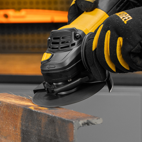 Машина шлифовальная угловая AG125-1500, 1500 Вт, 125 мм, 3000-11000 об/мин Denzel по ценам производителя в Воронеже с доставкой по всей России