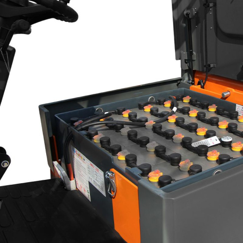 Электрический вилочный погрузчик CPD25-HА2 с тремя линиями гидравлики по ценам производителя в Воронеже с доставкой по всей России