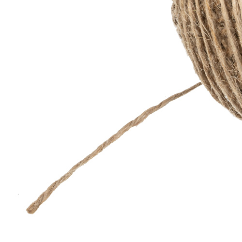 Шпагат джутовый, 1.5 мм, L 90 м, 4-ниточный, Сибртех по ценам производителя в Воронеже с доставкой по всей России