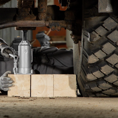 Домкрат гидравлический бутылочный, 12 т, высота подъема 230-465 мм Matrix по ценам производителя в Воронеже с доставкой по всей России