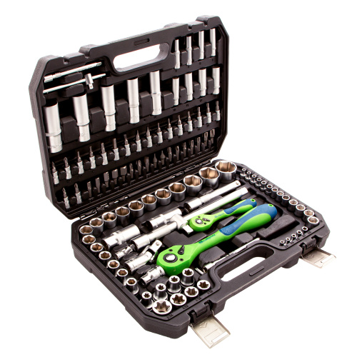 Набор инструментов 108 предметов, CrV, 1/2", 1/4" Сибртех по ценам производителя в Воронеже с доставкой по всей России