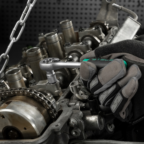 Набор инструментов, 1/2", 1/4", CrV, пластиковый кейс 69 предметов Stels по ценам производителя в Воронеже с доставкой по всей России