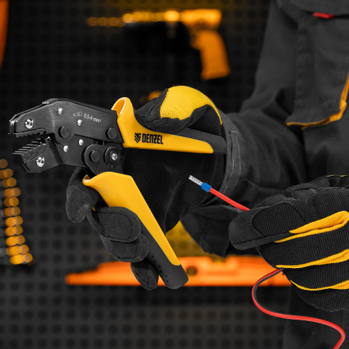 Клещи для обжима наконечников штыревых НШВ, НШВИ, НШВИ-2, 0,5-4 мм2 Denzel по ценам производителя в Воронеже с доставкой по всей России