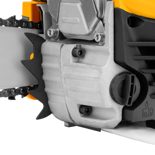 Пила цепная бензиновая DS-5218, шина 45 см, 52 см3, 3 л.с, шаг 0,325, паз 1,5 мм, 72 звена Denzel по ценам производителя в Воронеже с доставкой по всей России