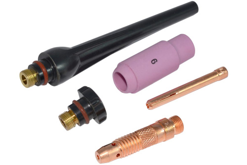 Горелка сварочная TIG  с газовым охлаждением WP-17 (2-pin, 4м) / Torch for TIG welding по ценам производителя в Воронеже с доставкой по всей России