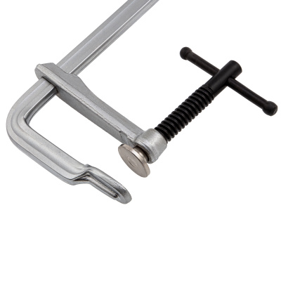 Струбцина F-образная, 100x400мм, кованая Denzel по ценам производителя в Воронеже с доставкой по всей России