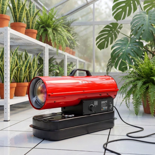 Дизельная тепловая пушка DHB-10i, 10 кВт, 400 м3/ч, прямой нагрев, термостат MTX по ценам производителя в Воронеже с доставкой по всей России