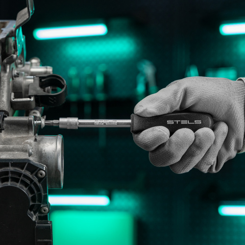 Набор инструментов, 1/2", 1/4", CrV, пластиковый кейс 94 предмета Stels по ценам производителя в Воронеже с доставкой по всей России