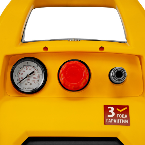 Компрессор воздушный безмасляный РС 1/6-180,1, 1 кВт, 180 л/мин, 6 л Denzel по ценам производителя в Воронеже с доставкой по всей России