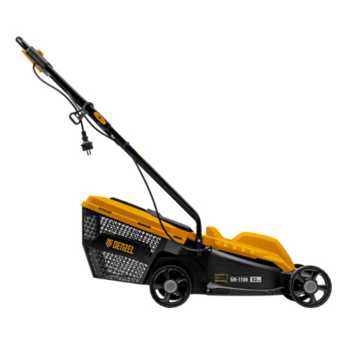 Газонокосилка электрическая GM-1100, 1100 Вт, шир. 32 см, 3 уров., травосб. 30 л Denzel по ценам производителя в Воронеже с доставкой по всей России