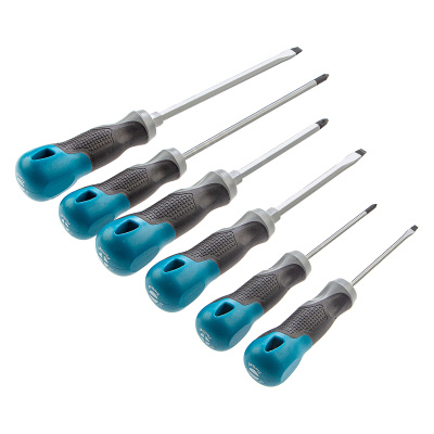 Набор отверток 6 шт, S2, трехкомпонентная рукоятка Gross по ценам производителя в Воронеже с доставкой по всей России