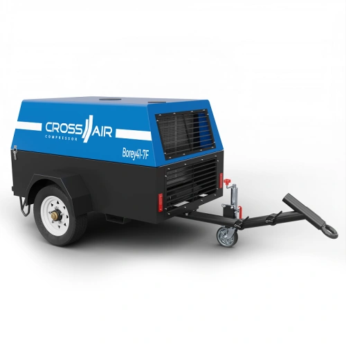 Дизельный передвижной компрессор Borey41-7F по ценам производителя в Воронеже с доставкой по всей России