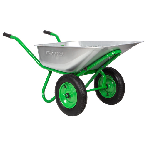 Тачка садово-строительная 2-х колесная, грузоподъемность 230 кг, объем 90 л Сибртех по ценам производителя в Воронеже с доставкой по всей России