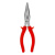 Длинногубцы прямые Econom, 180 мм, шлифованные, пластмассовые рукоятки Matrix по ценам производителя в Воронеже с доставкой по всей России