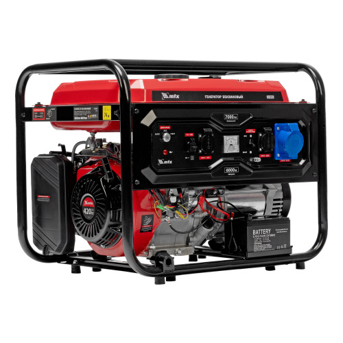 Генератор бензиновый RS-9000E, 7 кВт, 230В, электростартер MTX по ценам производителя в Воронеже с доставкой по всей России