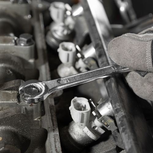 Набор ключей рожковых, 6 х 32 мм, 12 шт., CrV, хромированные Matrix по ценам производителя в Воронеже с доставкой по всей России