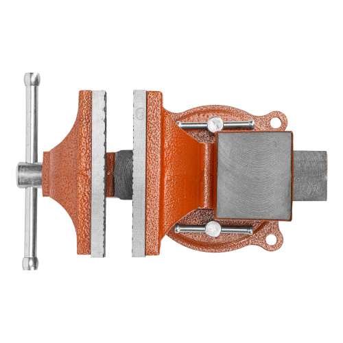 Тиски слесарные, 125 мм, поворотные, с наковальней Sparta по ценам производителя в Воронеже с доставкой по всей России