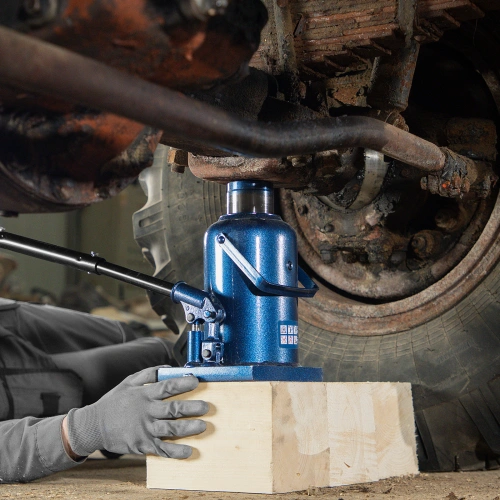 Домкрат гидравлический бутылочный, 32 т, h подъема 260-420 мм Stels по ценам производителя в Воронеже с доставкой по всей России