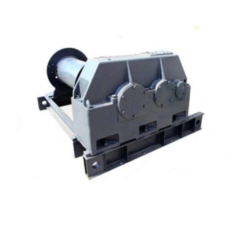 Лебедка тяговая ТЭЛ-15 г/п 15000 кг Н-300 м (без каната) по ценам производителя в Воронеже с доставкой по всей России