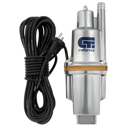 Вибрационный насос СВН300-10, верхний забор, 300 Вт, напор 75 м, 1200 л/ч, кабель 10 м Сибртех, 1200 л/ч по ценам производителя в Воронеже с доставкой по всей России