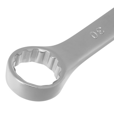 Ключ комбинированный, 30 мм, CrV, матовый хром Stels по ценам производителя в Воронеже с доставкой по всей России