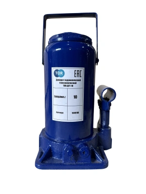 Домкрат гидравлический телескопический TOR ДГТ-10 г/п 10 т (2 уровня) (X) по ценам производителя в Воронеже с доставкой по всей России