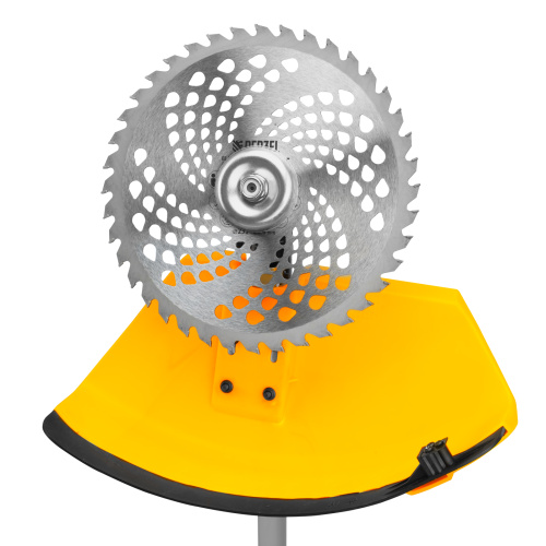 Триммер бензиновый DT-43E, 43 см3, неразъемная штанга, электростартер, состоит из 2 частей Denzel по ценам производителя в Воронеже с доставкой по всей России