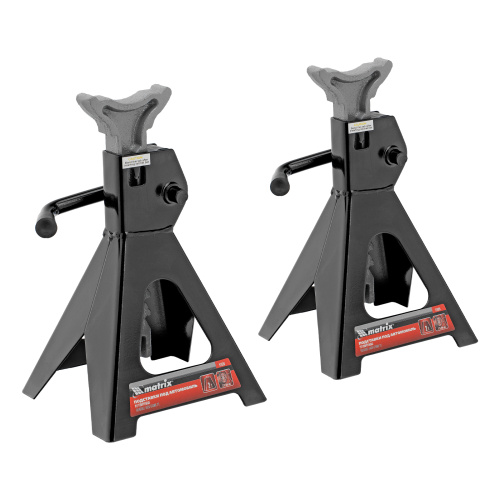 Подставки под машину регулируемые, 2 т, H подъема 275-420 мм, 2 шт Matrix по ценам производителя в Воронеже с доставкой по всей России