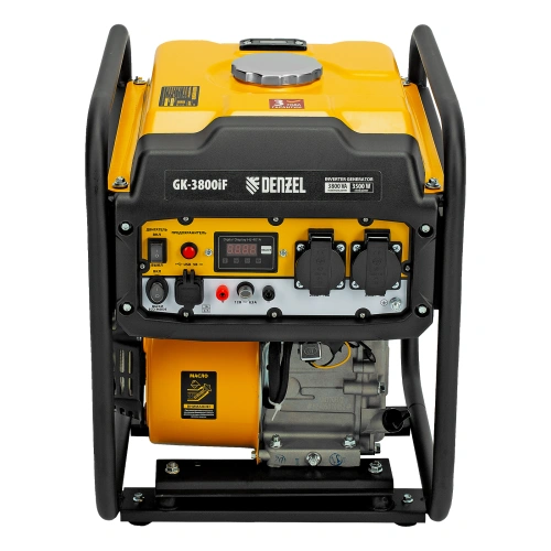 Генератор инверторный GK-3800iF, 3,8 кВт, 230 В, ручной старт DENZEL по ценам производителя в Воронеже с доставкой по всей России