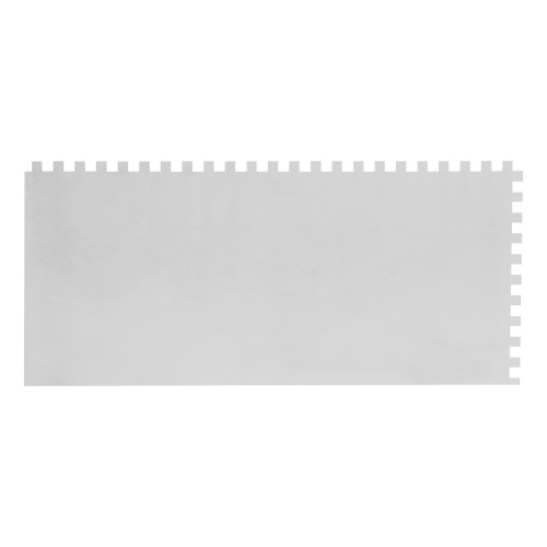 Гладилка стальная, 280 х 130 мм, зеркальная полировка, пластмассовая ручка, зуб 6 х 6 мм Matrix по ценам производителя в Воронеже с доставкой по всей России