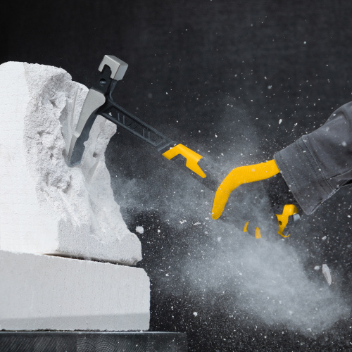 Молоток каменщика 680 г, цельнокованый, двухкомпонентная обрезиненная рукоятка Denzel по ценам производителя в Воронеже с доставкой по всей России