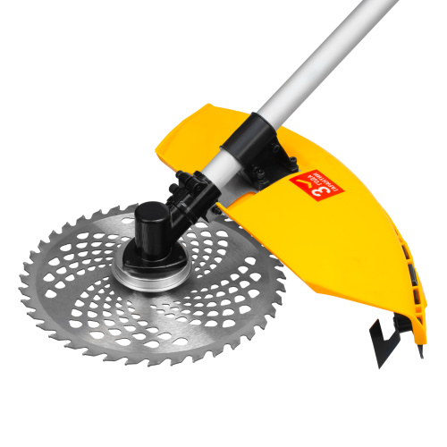 Триммер бензиновый DT-43E, 43 см3, неразъемная штанга, электростартер, состоит из 2 частей Denzel по ценам производителя в Воронеже с доставкой по всей России