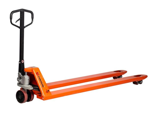 Гидравлическая тележка (рокла) ACR, 2,5 т, Вилы: 2000 Х 550, СибТаль, полиуретановые колеса по ценам производителя в Воронеже с доставкой по всей России