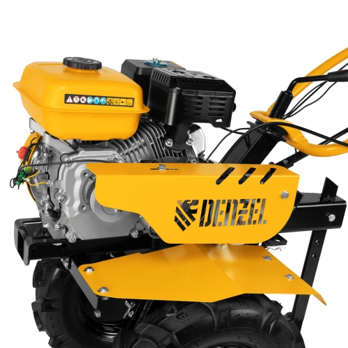 Мотоблок DPT-270, 7 л.с, ременное сцепление, ширина 85 см, глубина 35 см, фрез 3 х 4, ШОМ, передачи 2В/1Н Denzel купить в Москве с доставкой по всей России | ProtosMarket.ru
